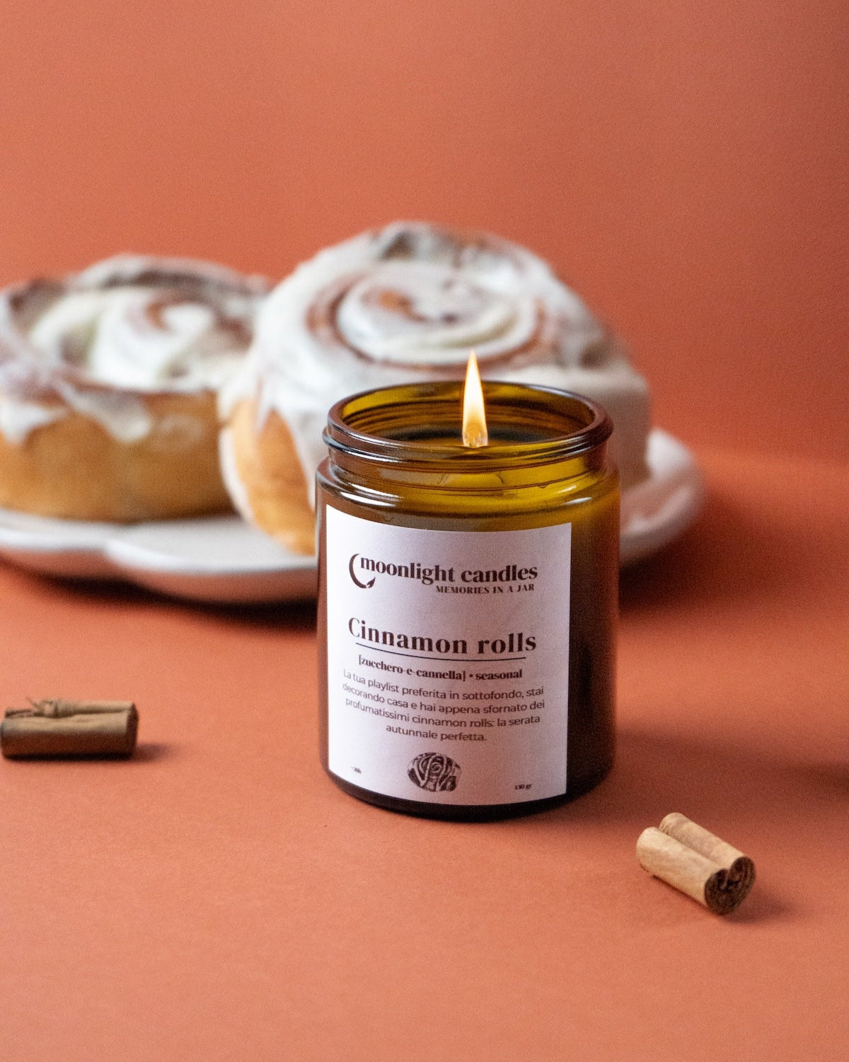 Cinnamon Rolls: la candela che sa di domeniche autunnali