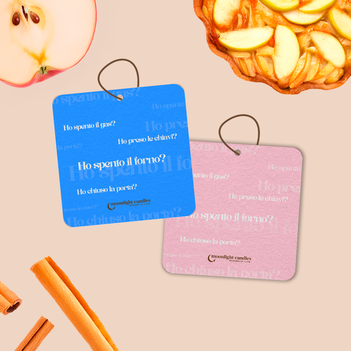 Profumatore Auto Torta di Mele