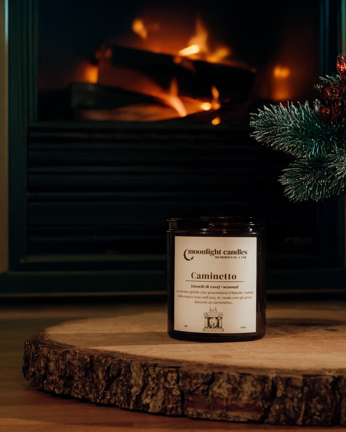 Fireplace Candle