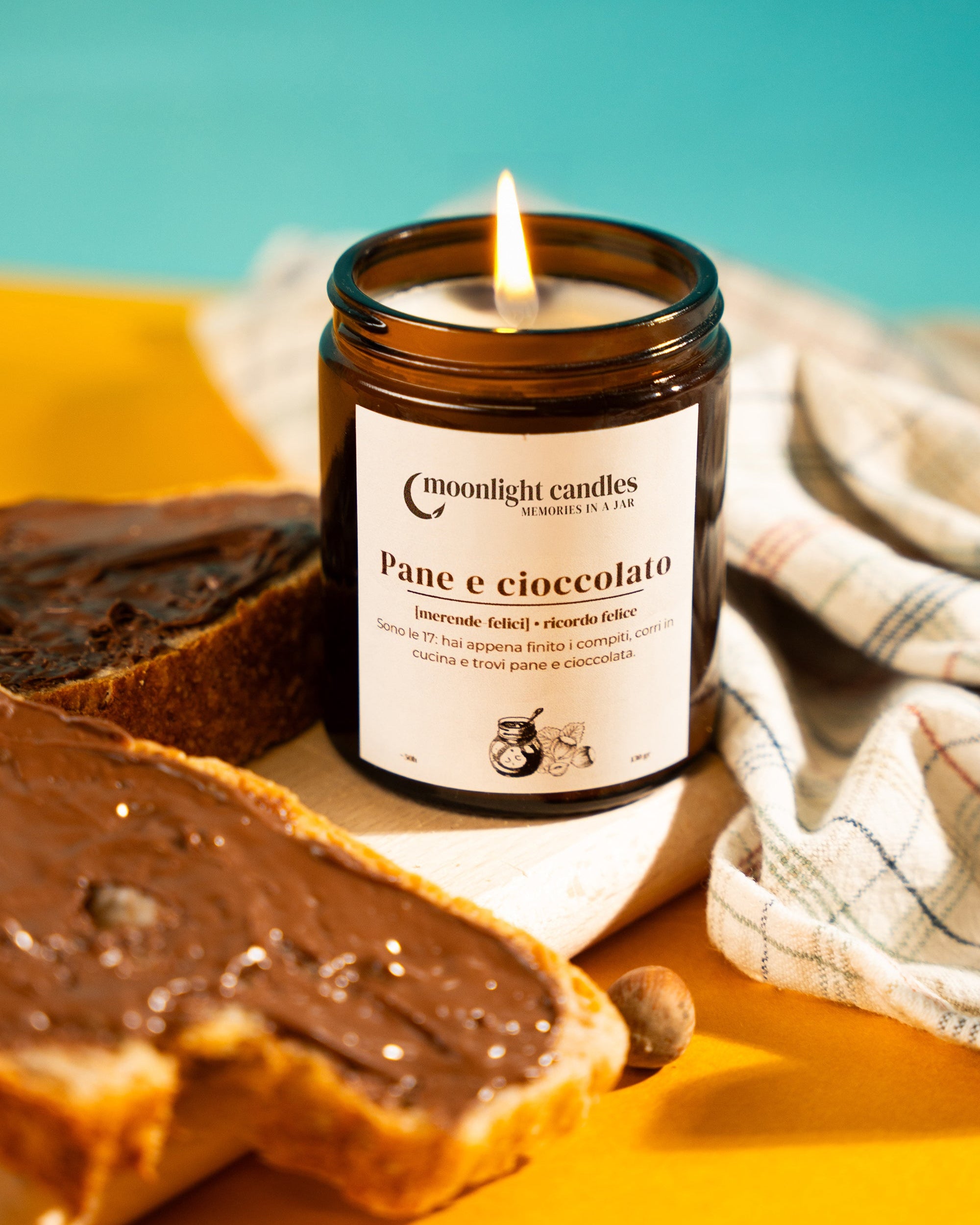 Bread and Chocolate Candle
