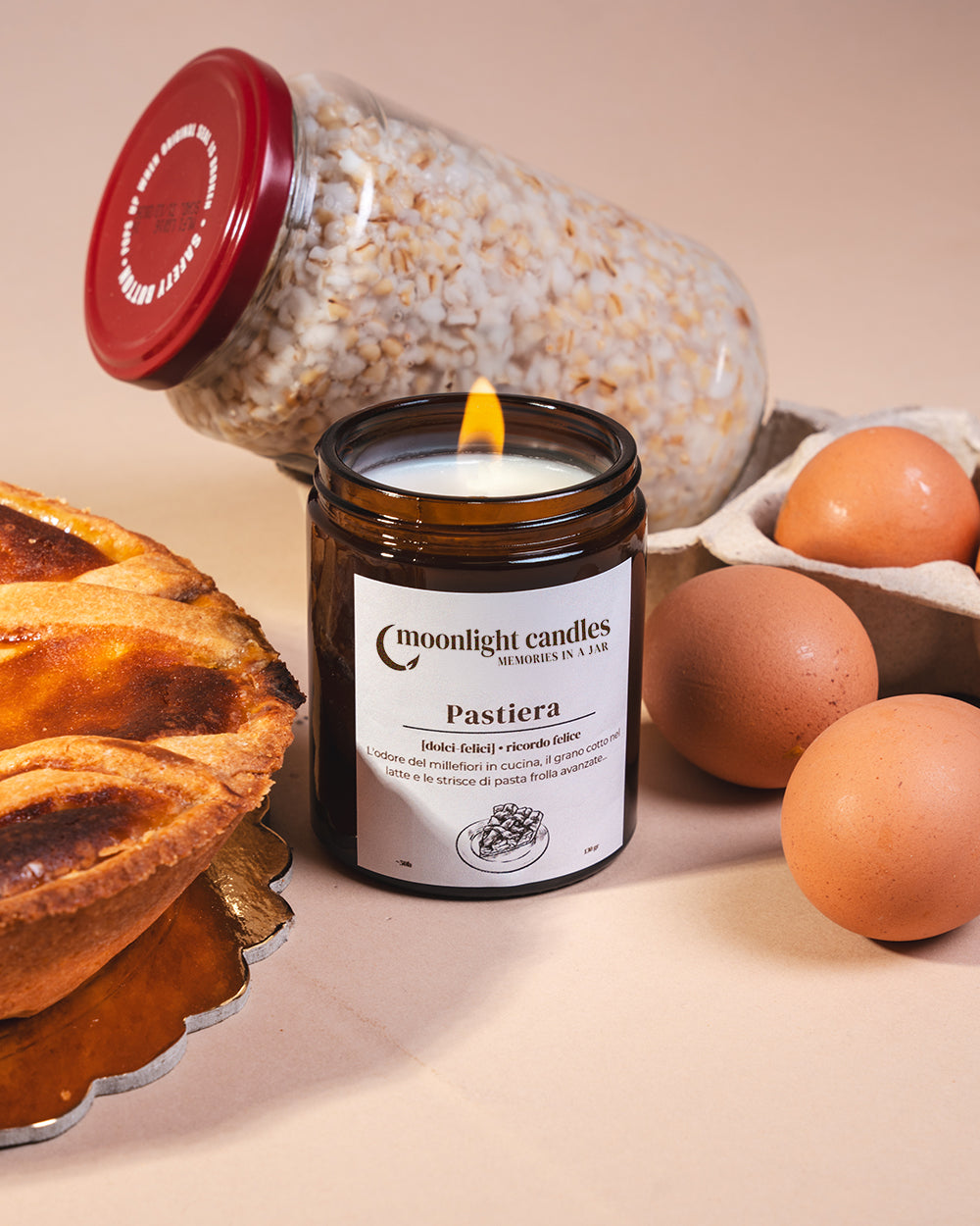 Pastiera candle