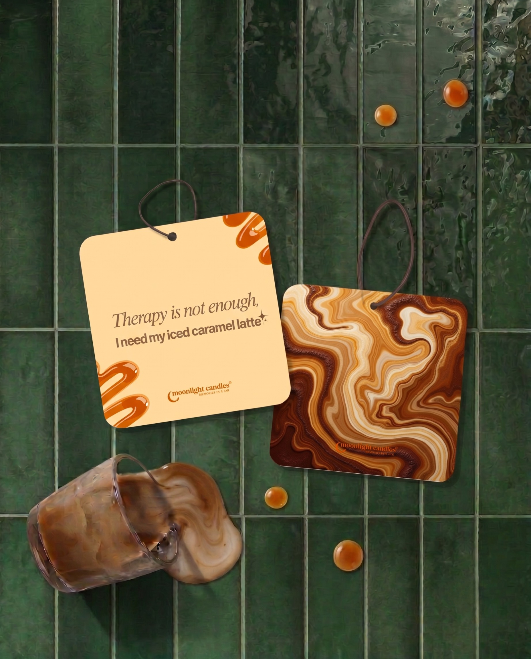 Profumatore Auto Iced Caramel Latte