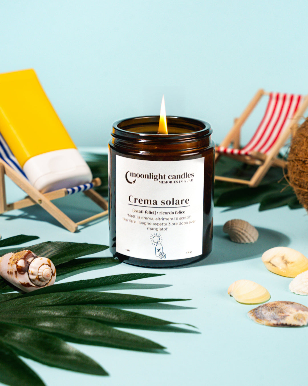 Sun Cream Candle