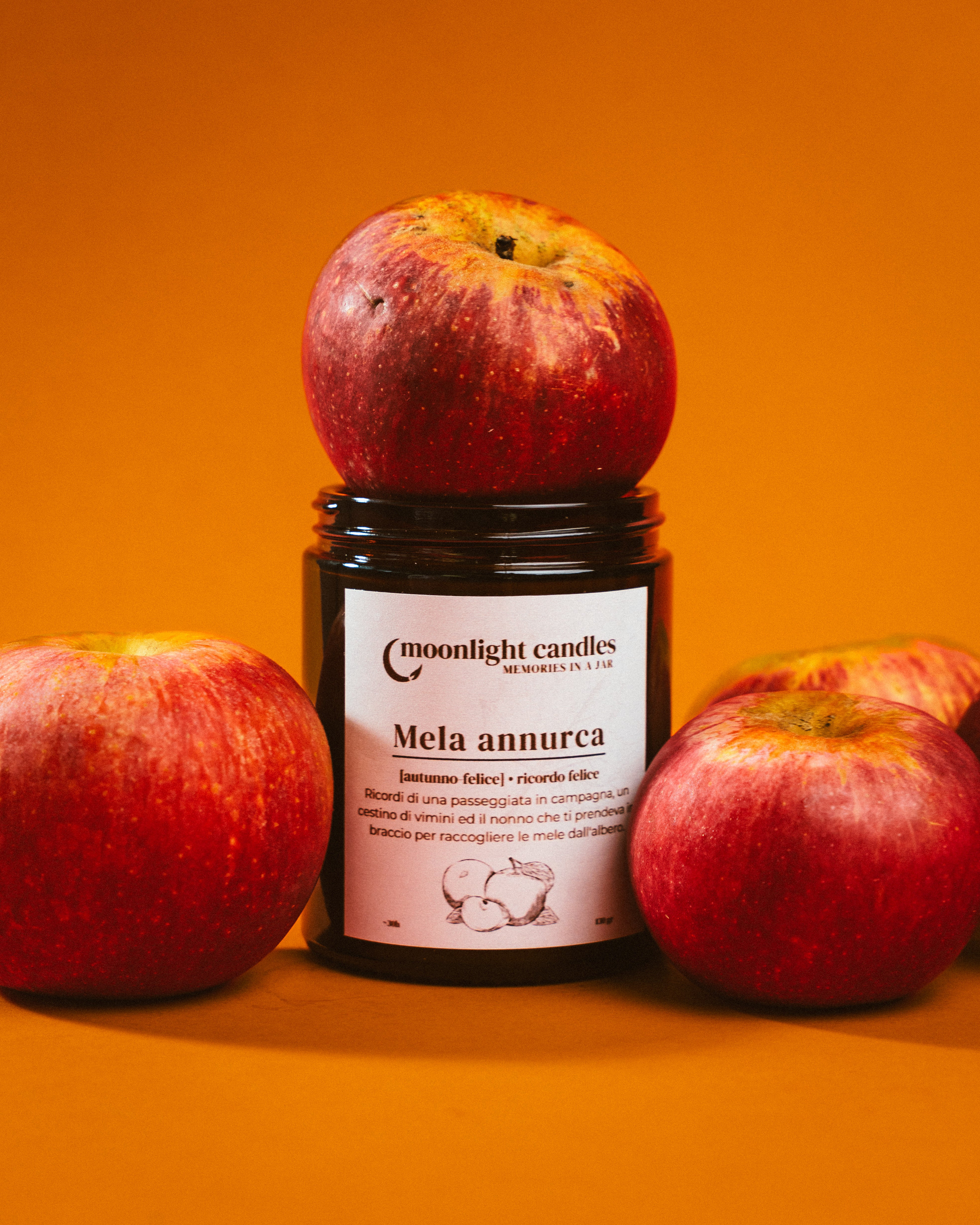 Annurca Apple Candle