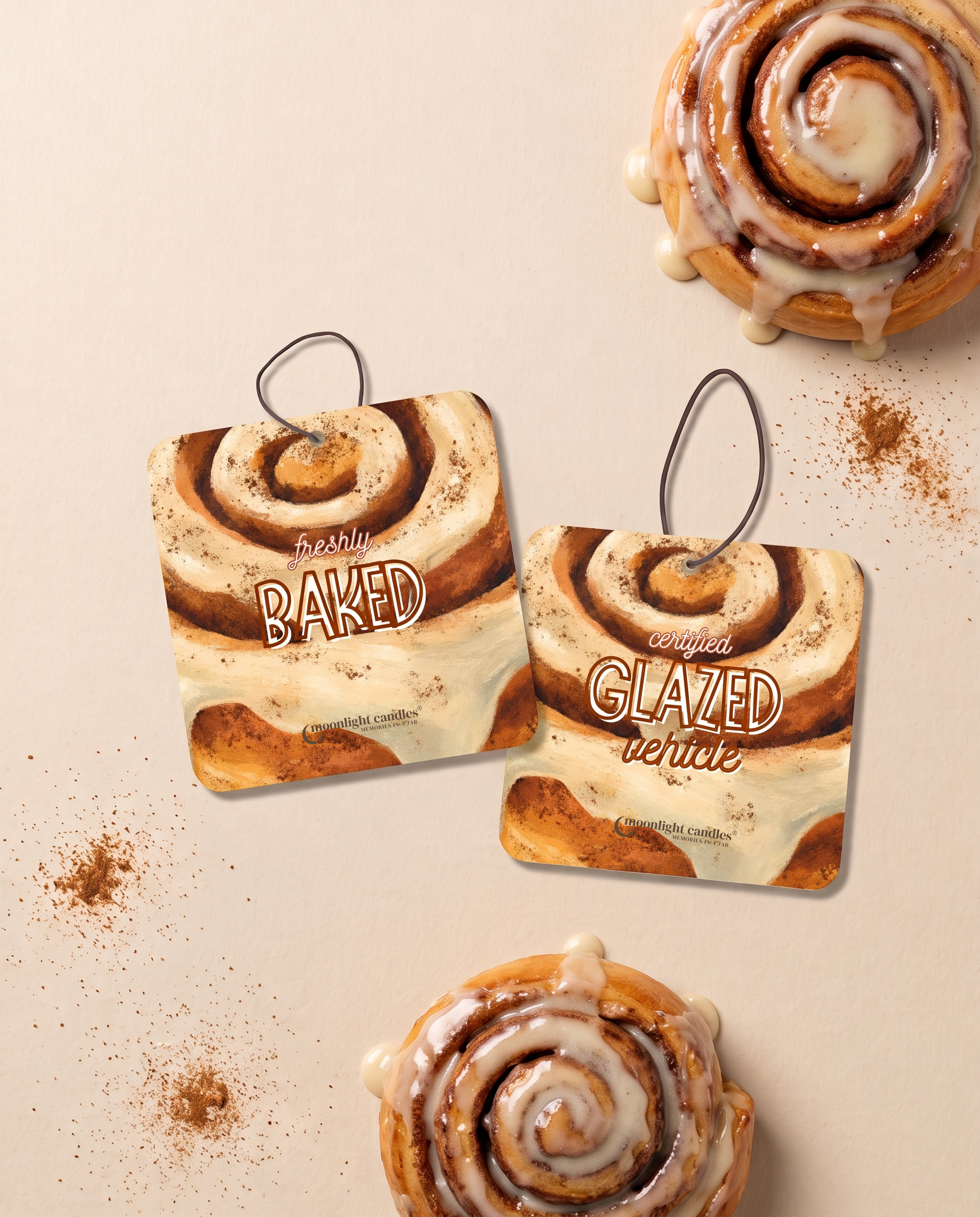 Profumatore Auto Cinnamon Rolls